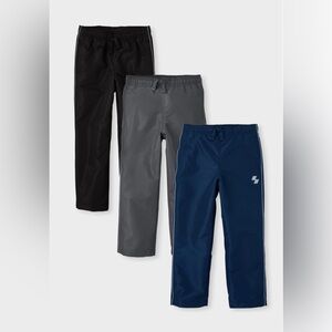 Place (The Children’s Place) Kids 3-Pack Active Pants - Navy, Gray & Black NWOT